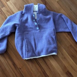 Outdoor voices purple wool pullover